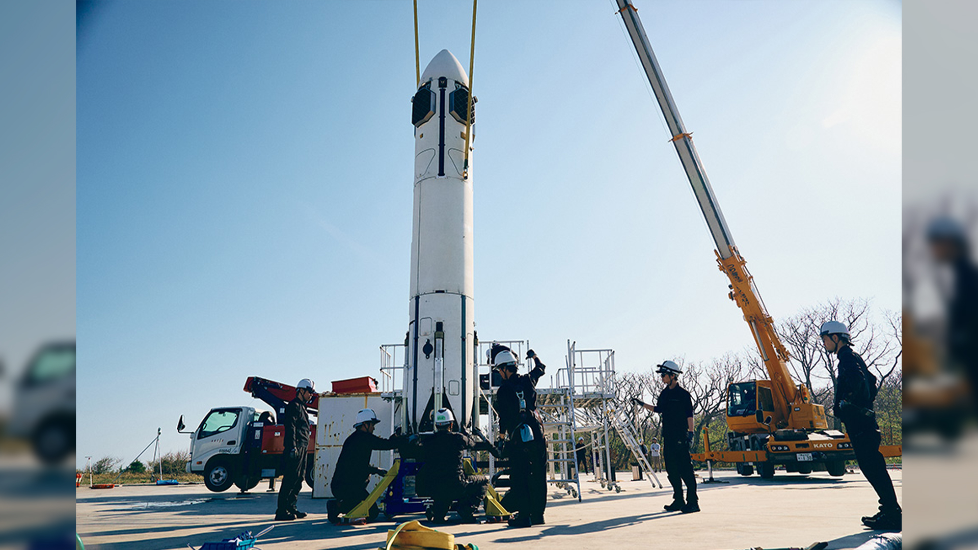 Test being conducted in Hokkaido Japan